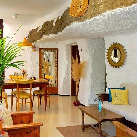Casa Cueva Rural Trebola, Artenara Juncalillo Eksteriør billede