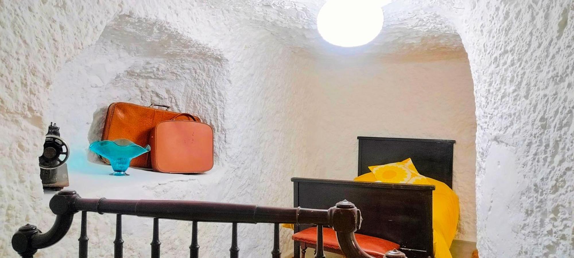 Casa Cueva Rural Trebola, Artenara Juncalillo Eksteriør billede