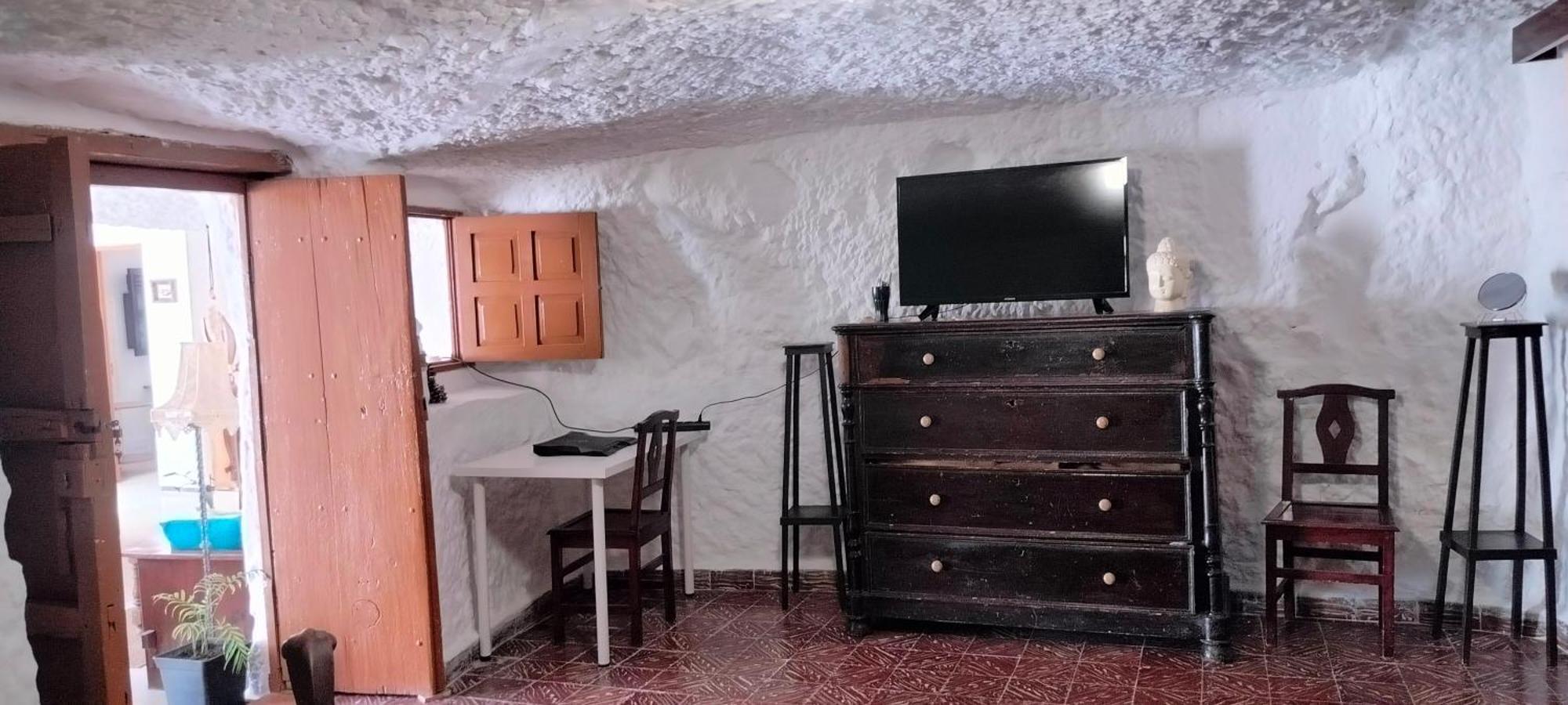 Casa Cueva Rural Trebola, Artenara Juncalillo Eksteriør billede